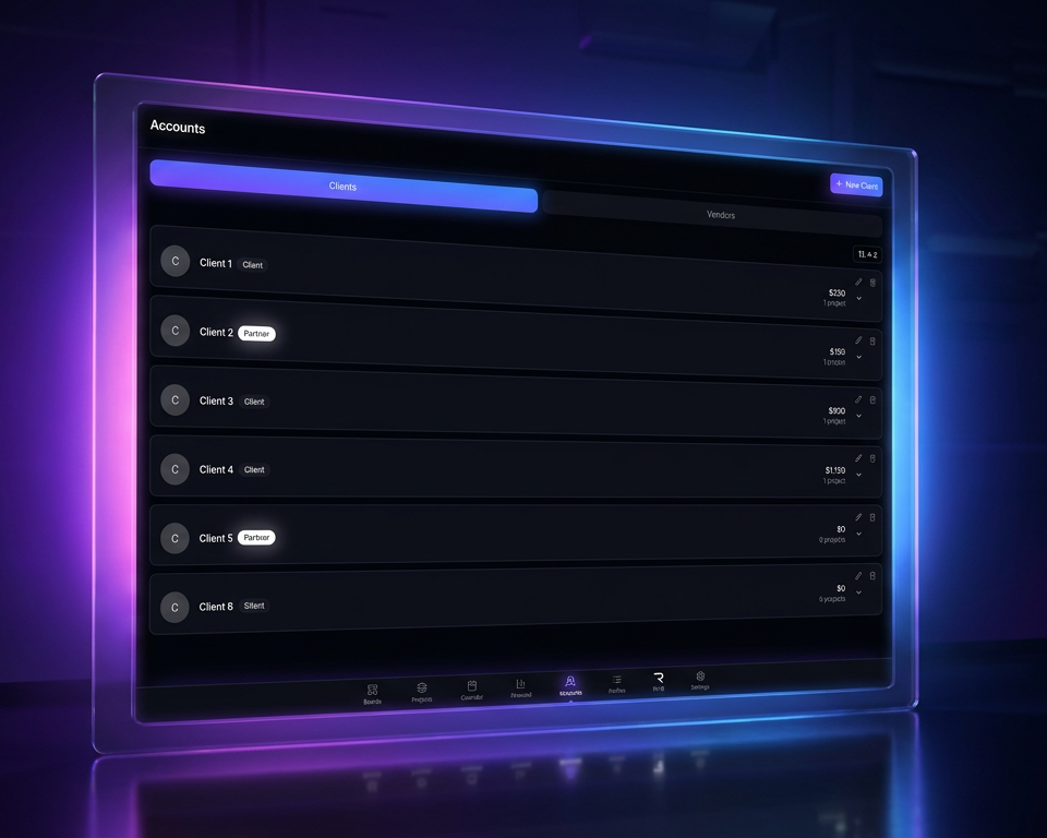 Your entire business network, organized.