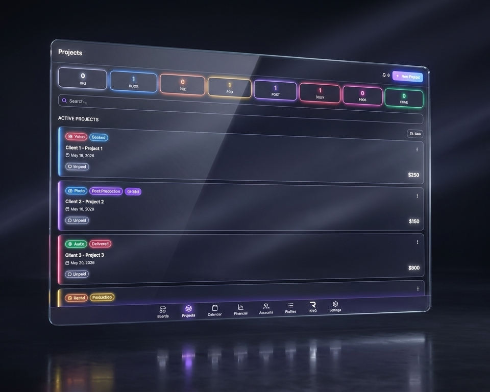 One seamless production workflow.